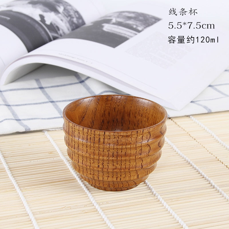 Japanese Style Wooden Cup