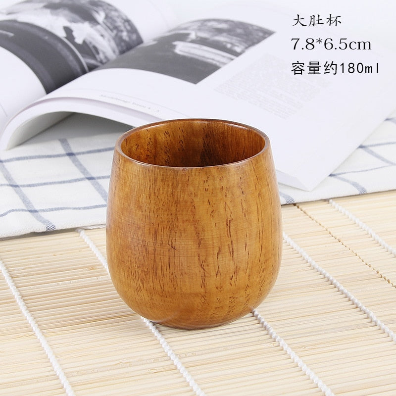 Japanese Style Wooden Cup