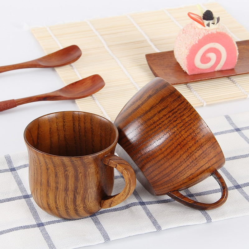 Japanese Style Wooden Cup