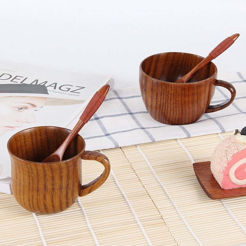 Japanese Style Wooden Cup