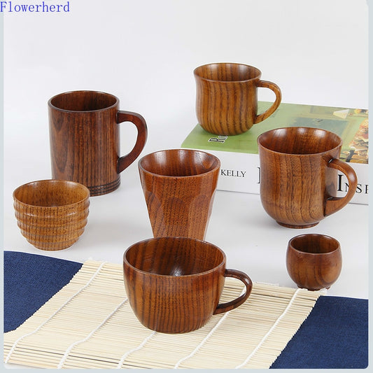 Japanese Style Wooden Cup