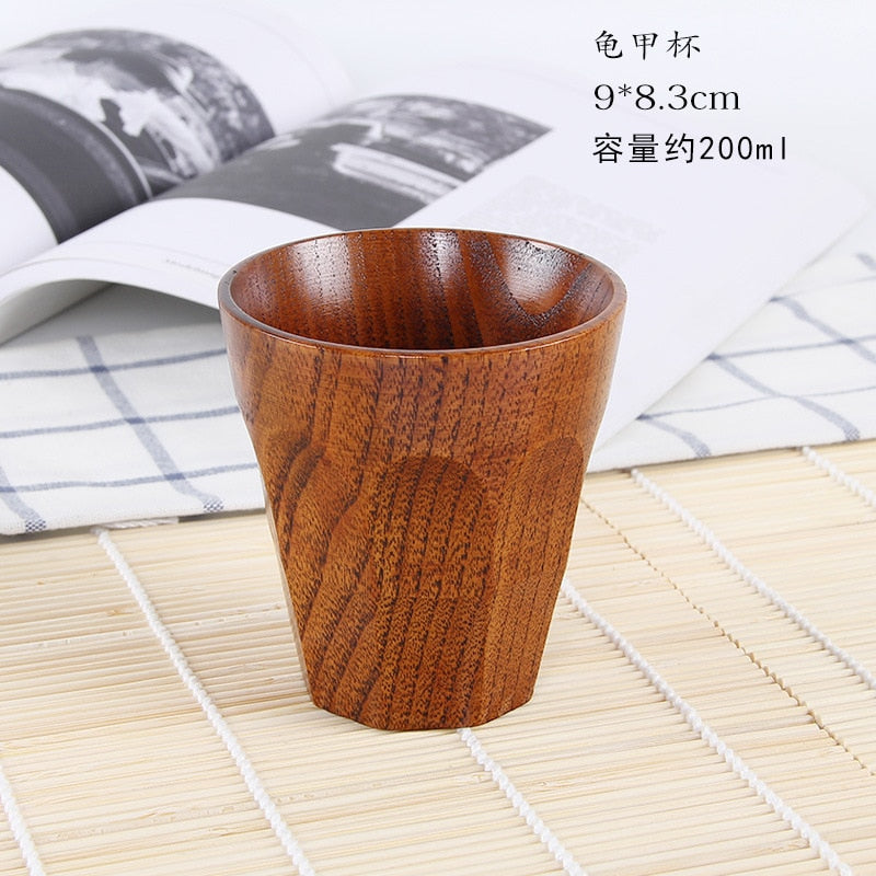 Japanese Style Wooden Cup