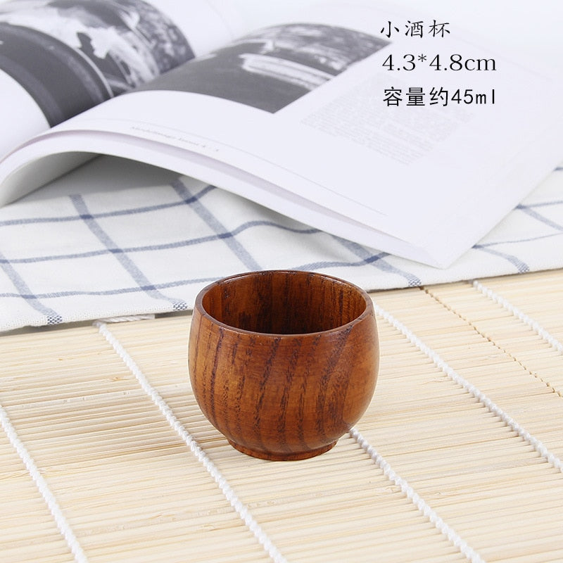 Japanese Style Wooden Cup